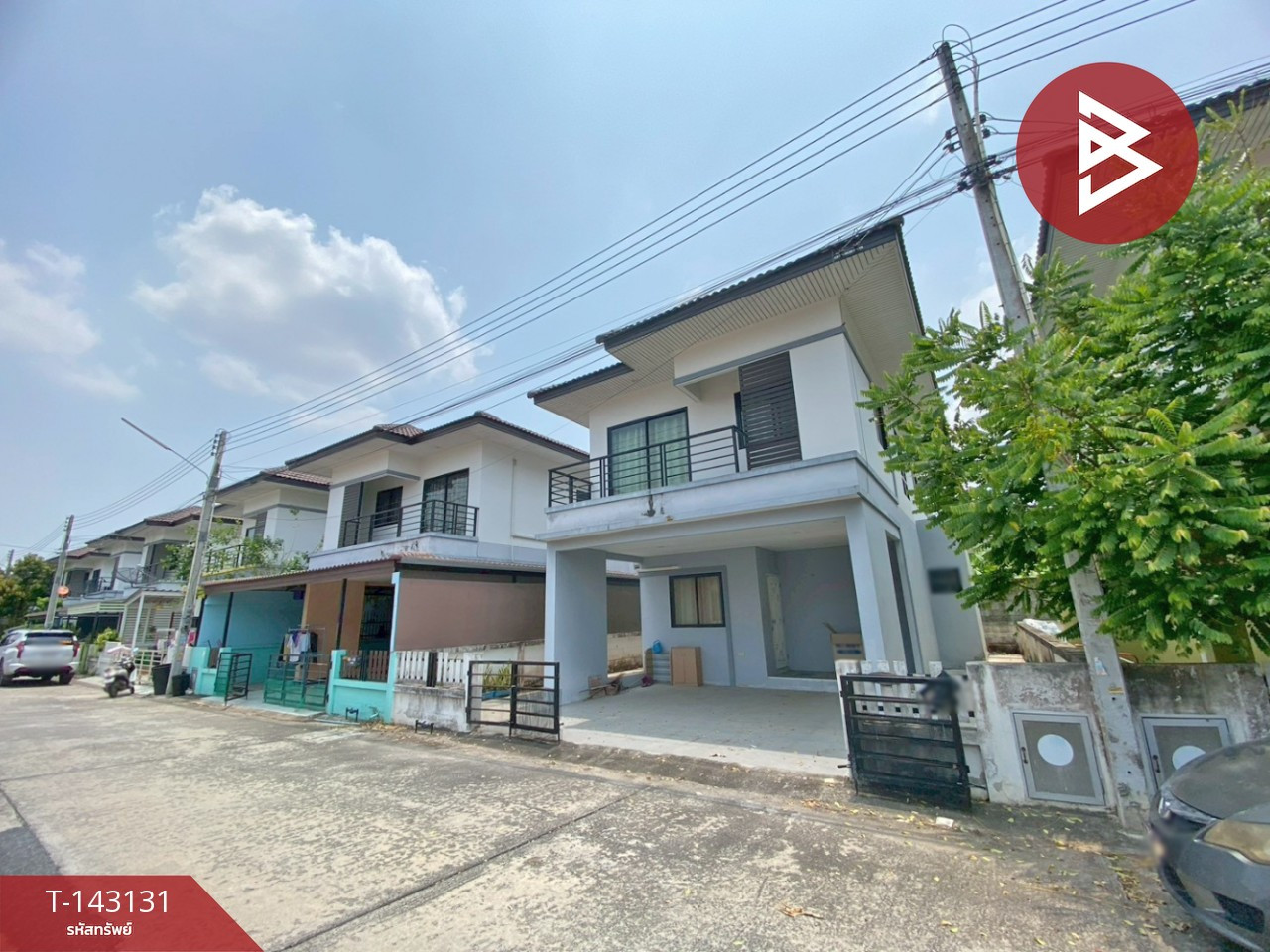 ขายบ้านแฝด หมู่บ้านพานาวิว4 นาป่า ชลบุรี พร้อมผู้เช่า