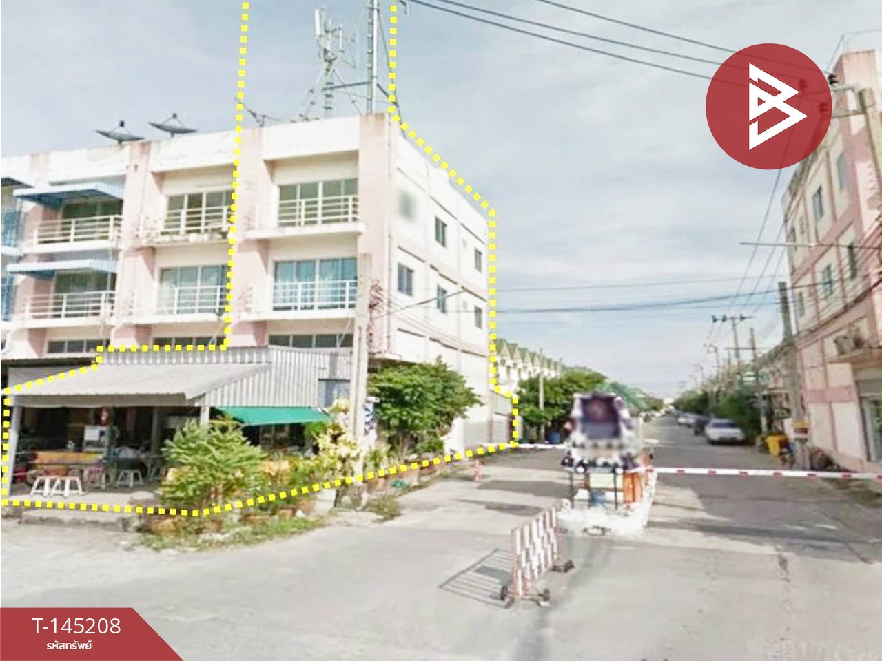 ขายอาคารพาณิชย์ หมู่บ้านมะลิวัลย์ บางเพรียง บางบ่อ สมุทรปราการ