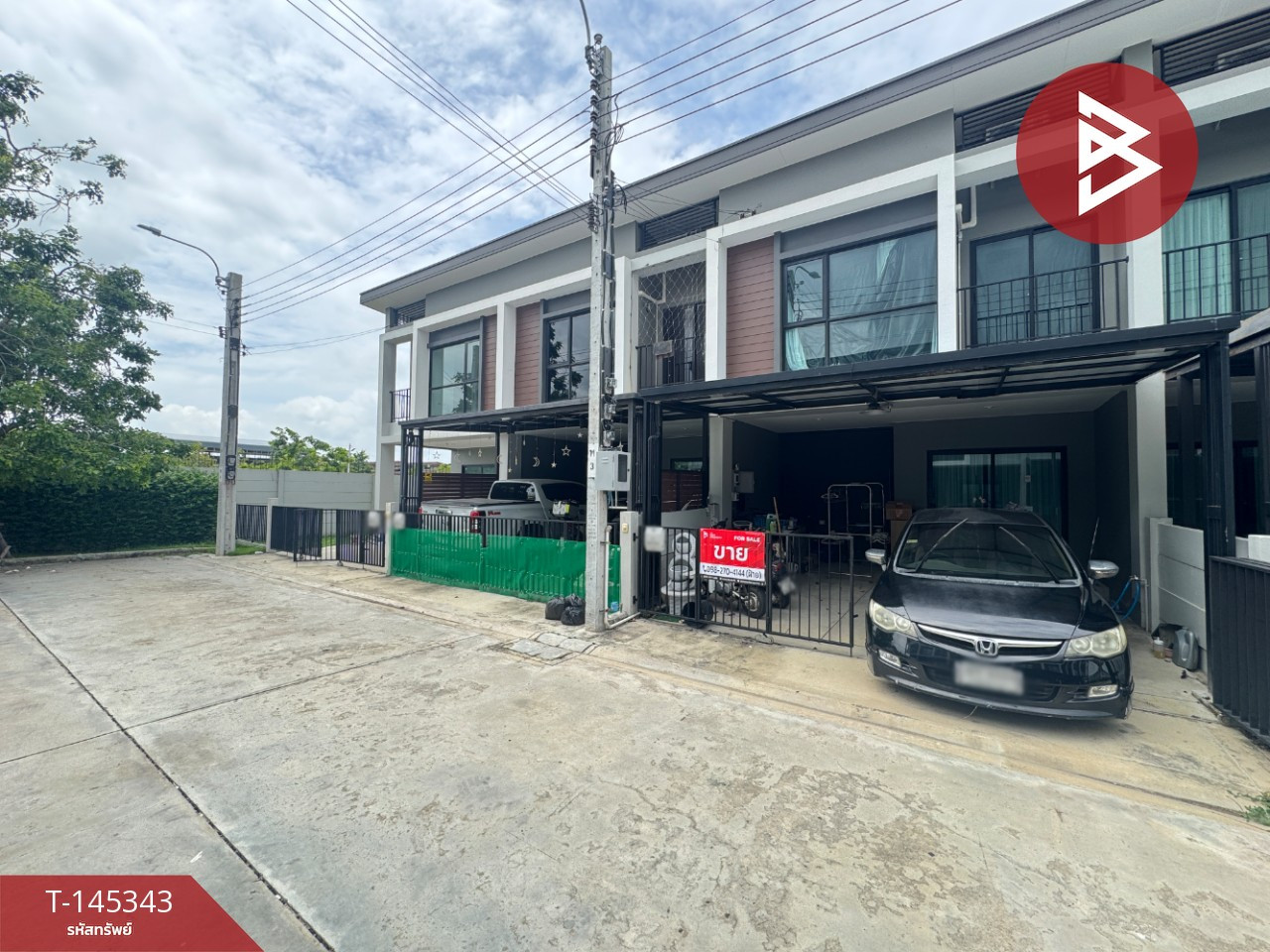 ขายทาวน์เฮ้าส์ หมู่บ้านลุมพินี ทาวน์วิลล์ ลาดกระบัง-สุวรรณภูมิ ลาดกระบัง กรุงเทพมหานคร (Lumpini Townville Lat krabang-Suvarnabhumi)