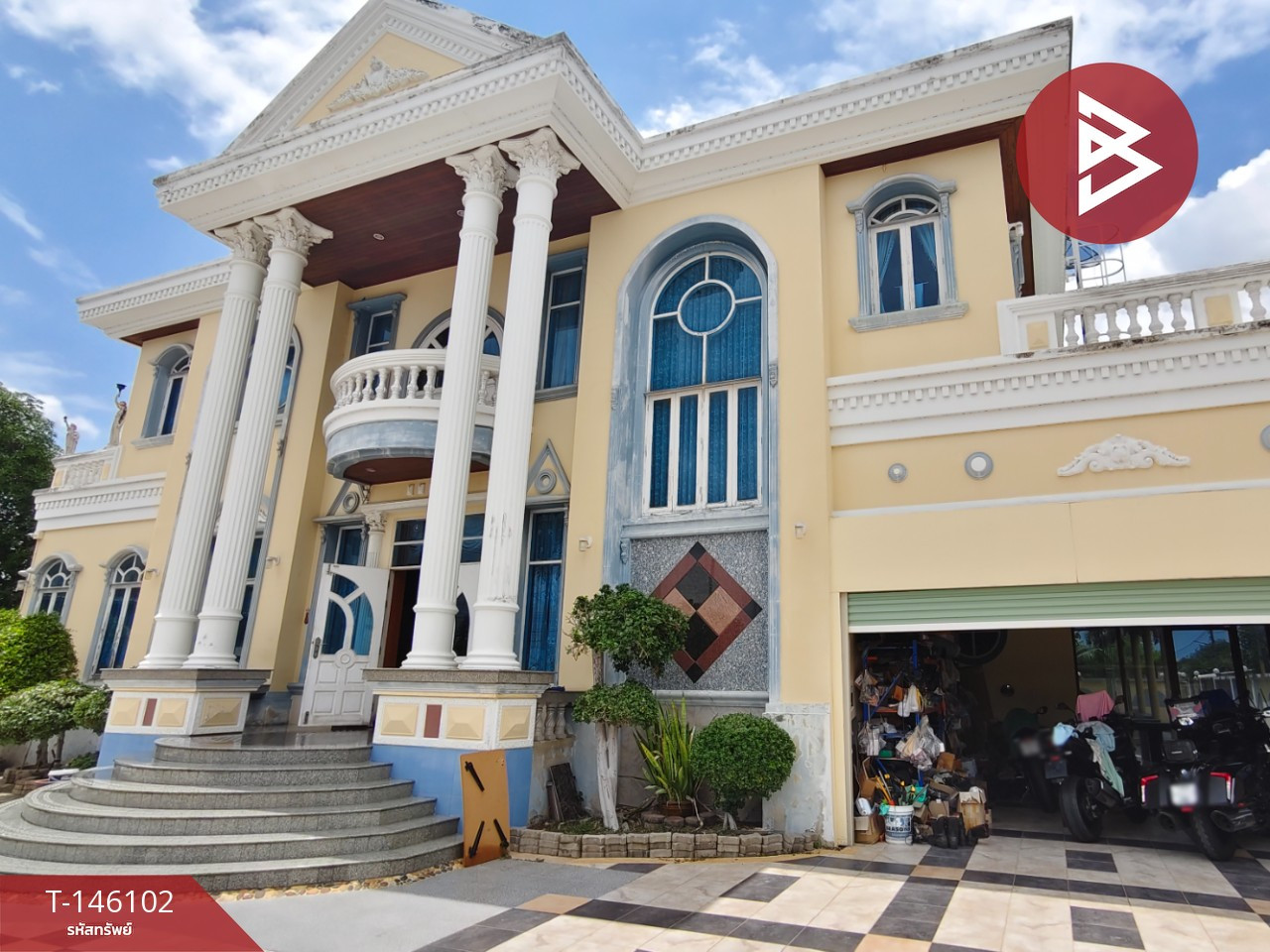 ขายบ้านเดี่ยวพร้อมที่ดิน เนื้อที่ 1 ไร่ 32.4 ตร.วา กระทุ่มแบน สมุทรสาคร