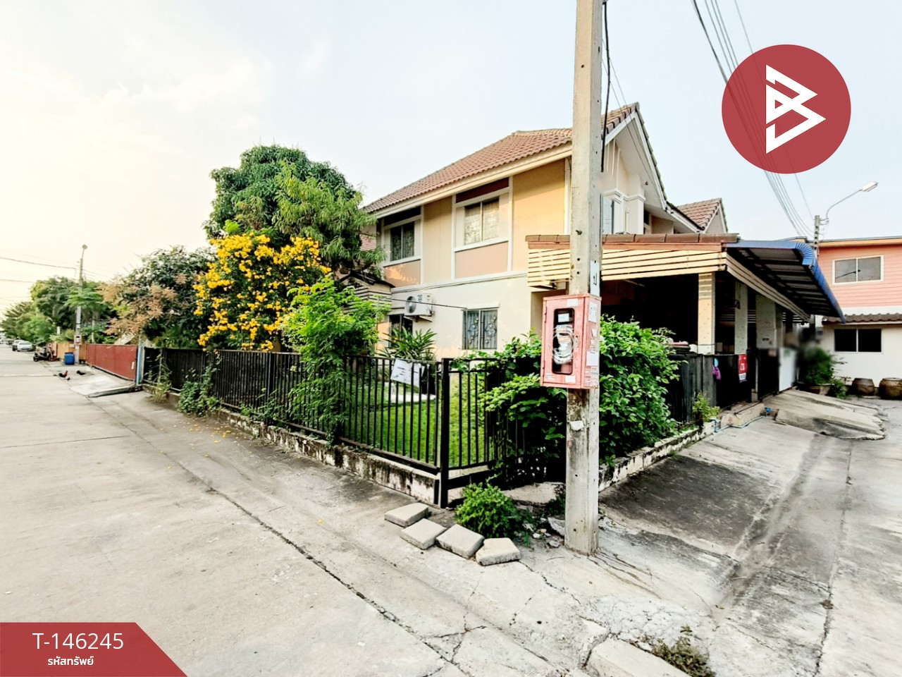 ขายบ้านแฝด หมู่บ้านพฤกษา28/1 นิคมบางปู-แพรกษา สมุทรปราการ พร้อมอยู่