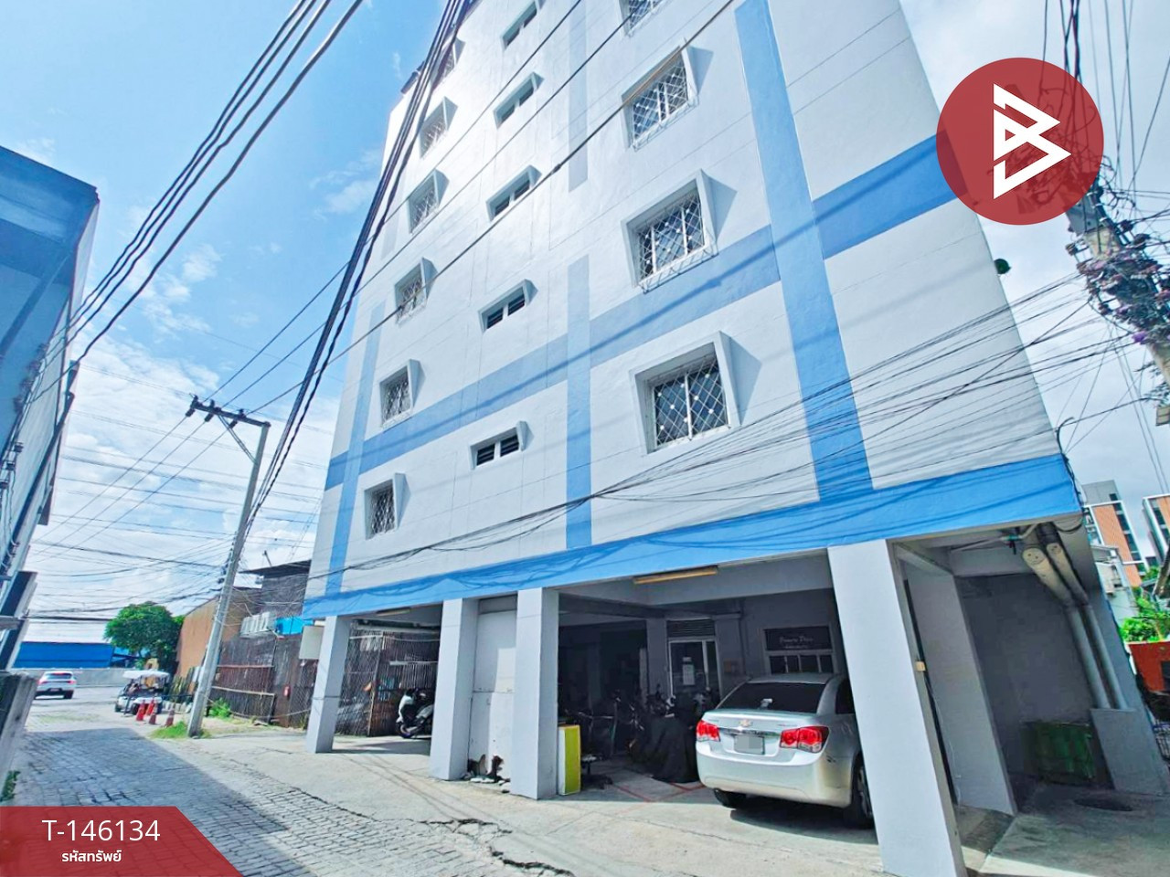 ขายที่ดินพร้อมกิจการอพาร์ทเม้นท์ เนื้อที่ 257.4 ตร.วา ปากเกร็ด นนทบุรี