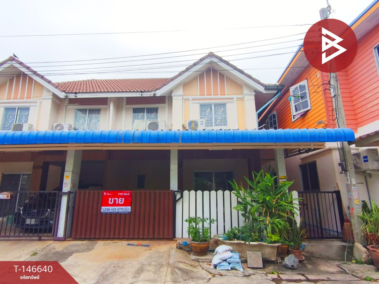 ขายบ้านแฝด หมู่บ้านพฤกษา 28/1 นิคมบางปู-แพรกษา สมุทรปราการ พร้อม Home Ofice