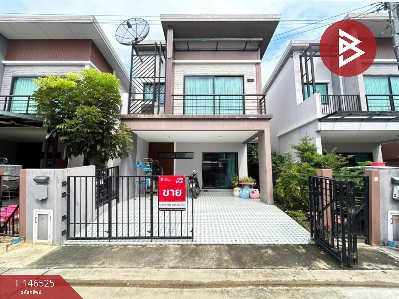 ขายบ้านแฝด หมู่บ้านเนเชอร่า เทรนด์ ประชาอุทิศ 90 (Natura Trend Prachauthit 90) สมุทรปราการ