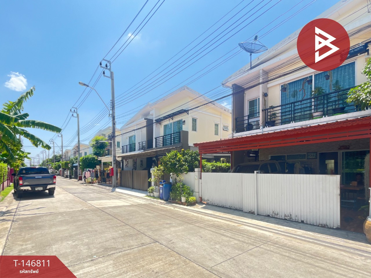 ขายบ้านแฝด หมู่บ้านเนเชอร่า สุขุมวิท-แพรกษา (Natura Sukhumvit-Praksa) สมุทรปราการ