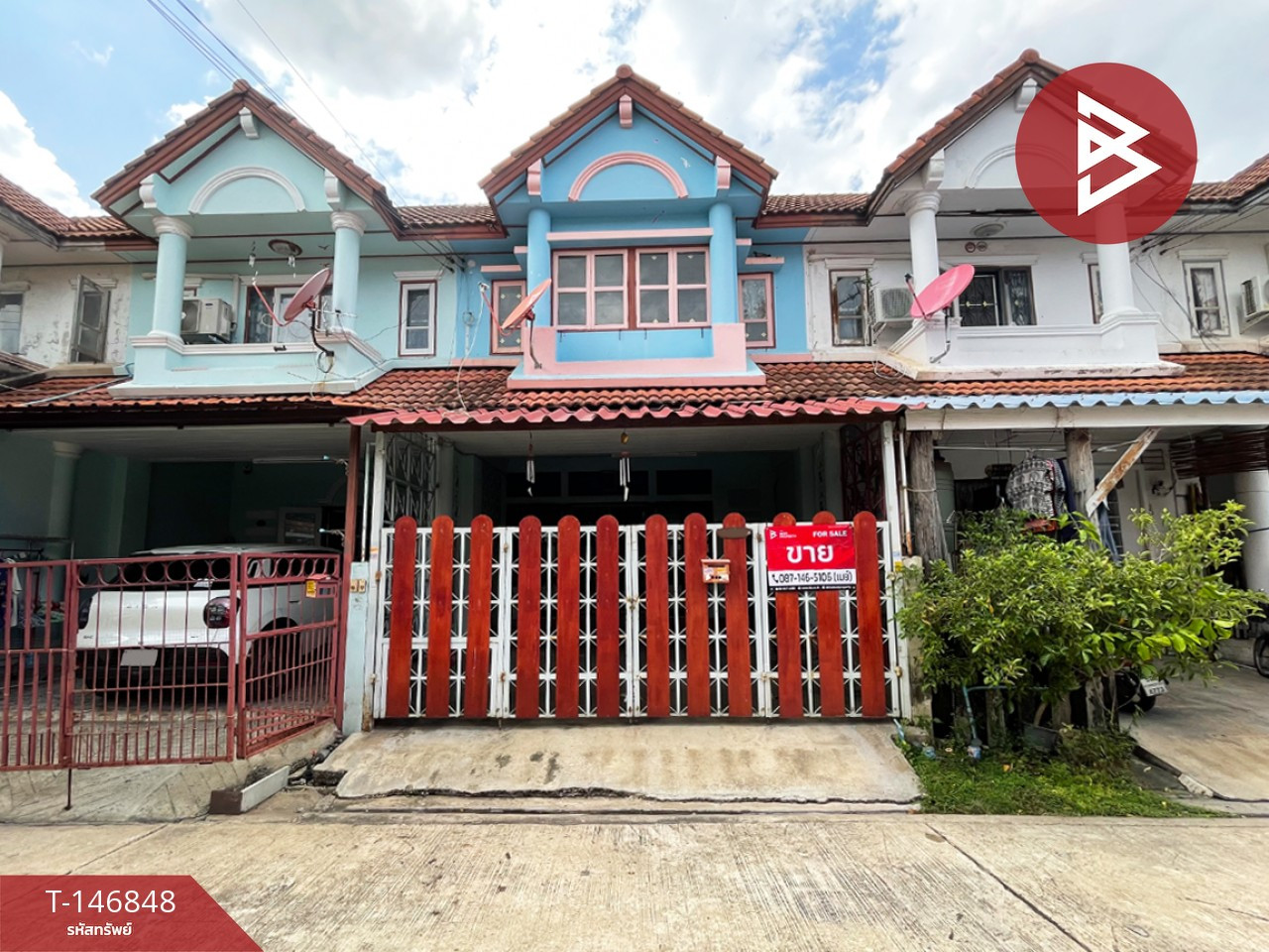 ขายทาวน์เฮ้าส์ หมู่บ้านกานดา พันท้ายนรสิงห์ สมุทรสาคร