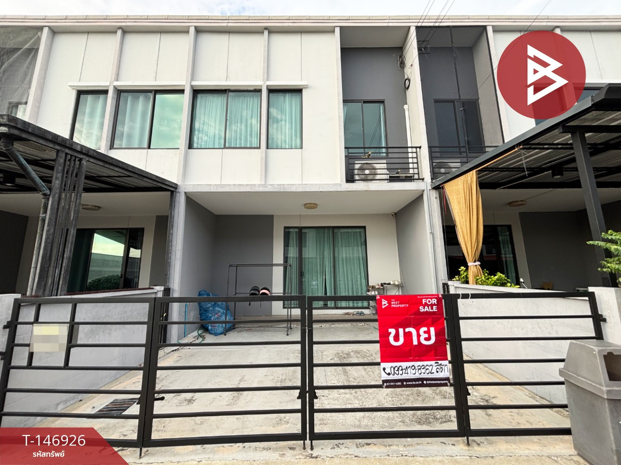 ขายทาวน์เฮ้าส์ หมู่บ้านพลีโน่ เวสต์เกต (Pleno Westgate) บางบัวทอง นนทบุรี