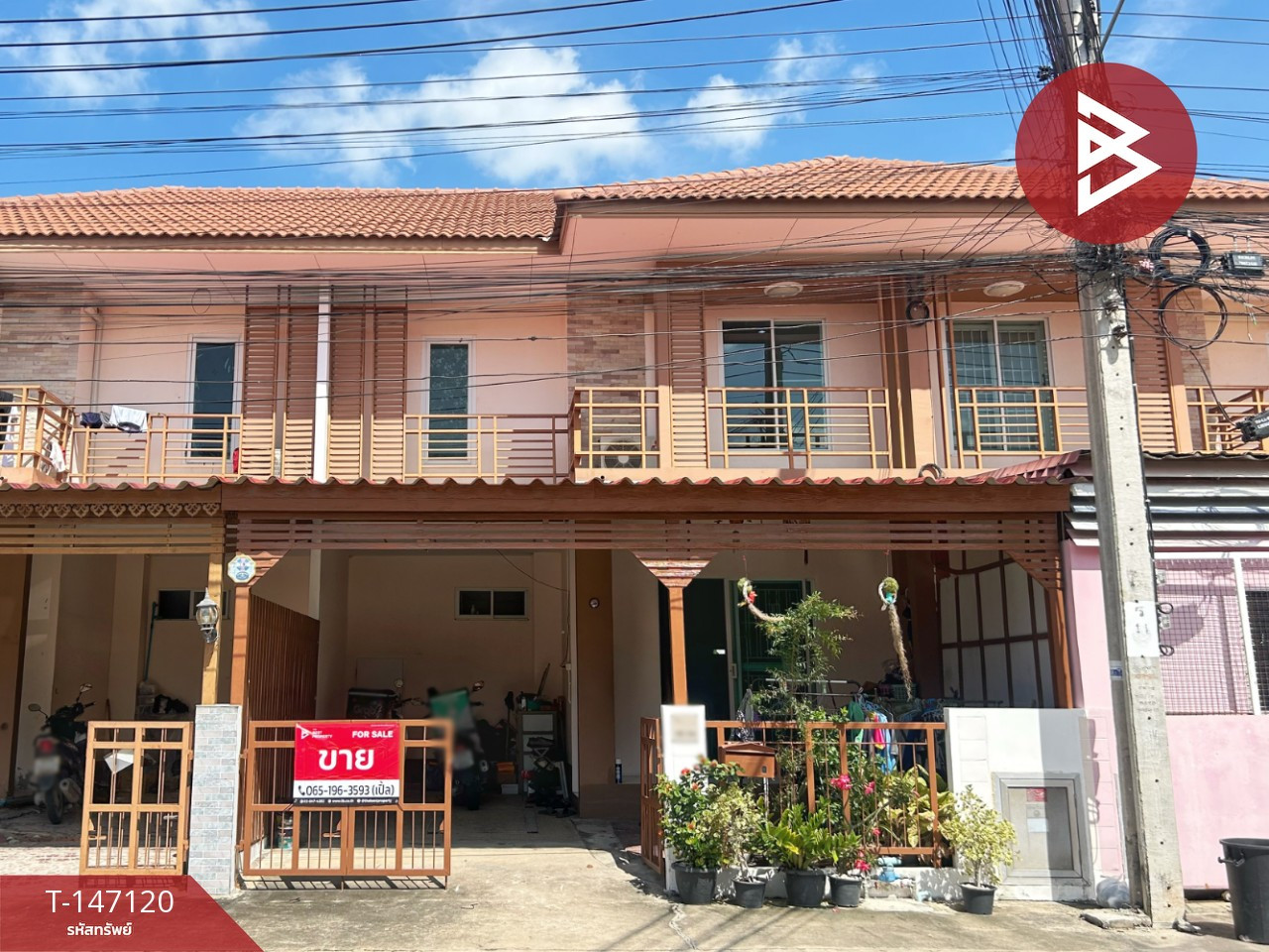 ขายทาวน์เฮ้าส์ หมู่บ้านไอลีฟ ทาวน์ ประชาอุทิศ 90 พระสมุทรเจดีย์ สมุทรปราการ (I Leaf Town PrachaUthit90)