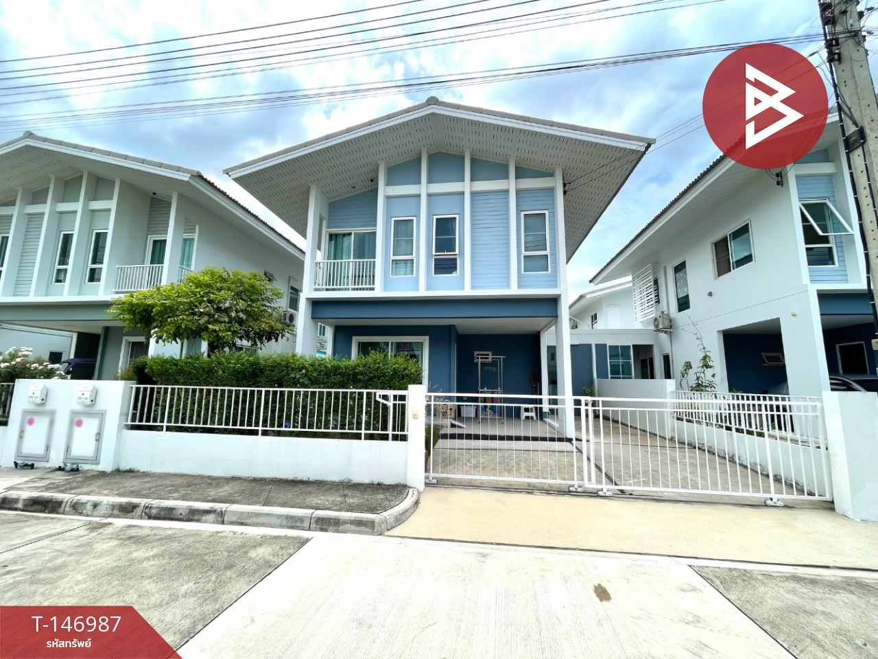 ขายบ้านแฝด หมู่บ้านคณาสิริ พระราม2-วงแหวน สมุทรสาคร