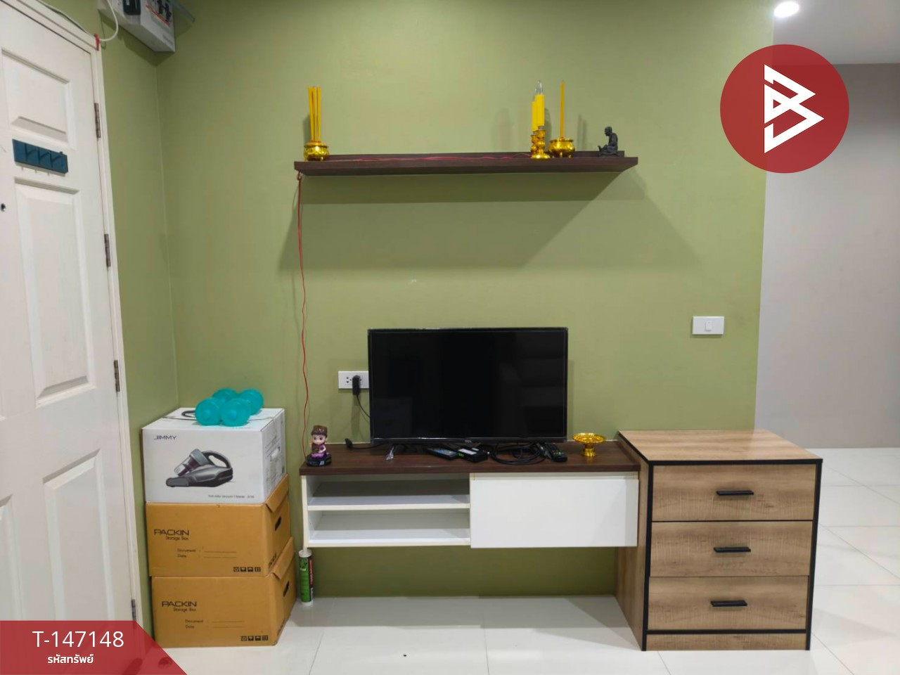 ขายคอนโดมิเนียม โครงการพี.เจ.เอราวัณ คอนโด บางนา กม.39 (P.J.Erawan Condo Bangna km.39) บางปะกง ฉะเชิงเทรา