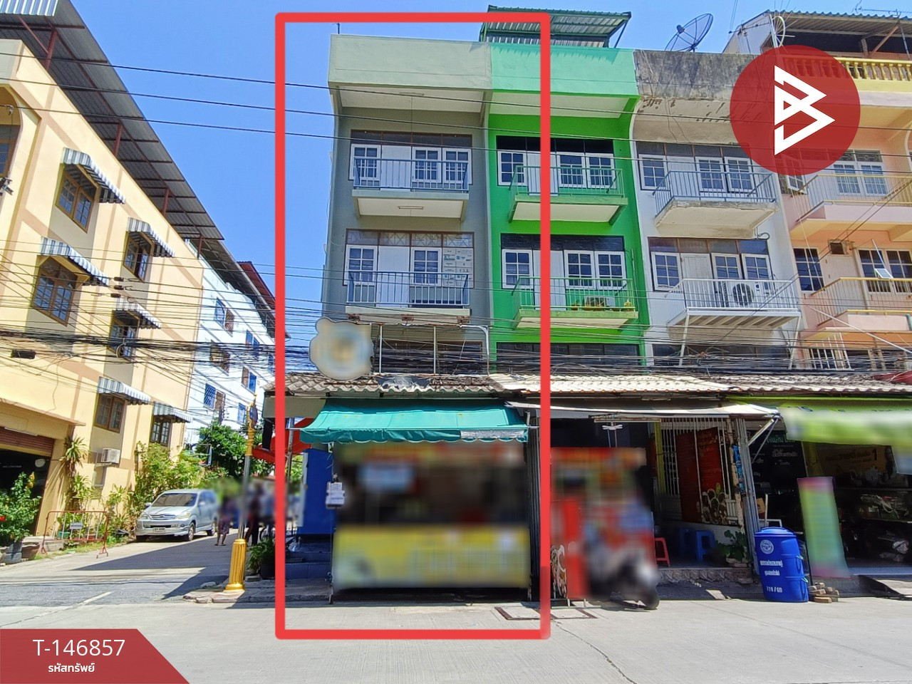 ขายอาคารพาณิชย์ 3 ชั้น ซ.โนรี ท้ายบ้าน สมุทรปราการ
