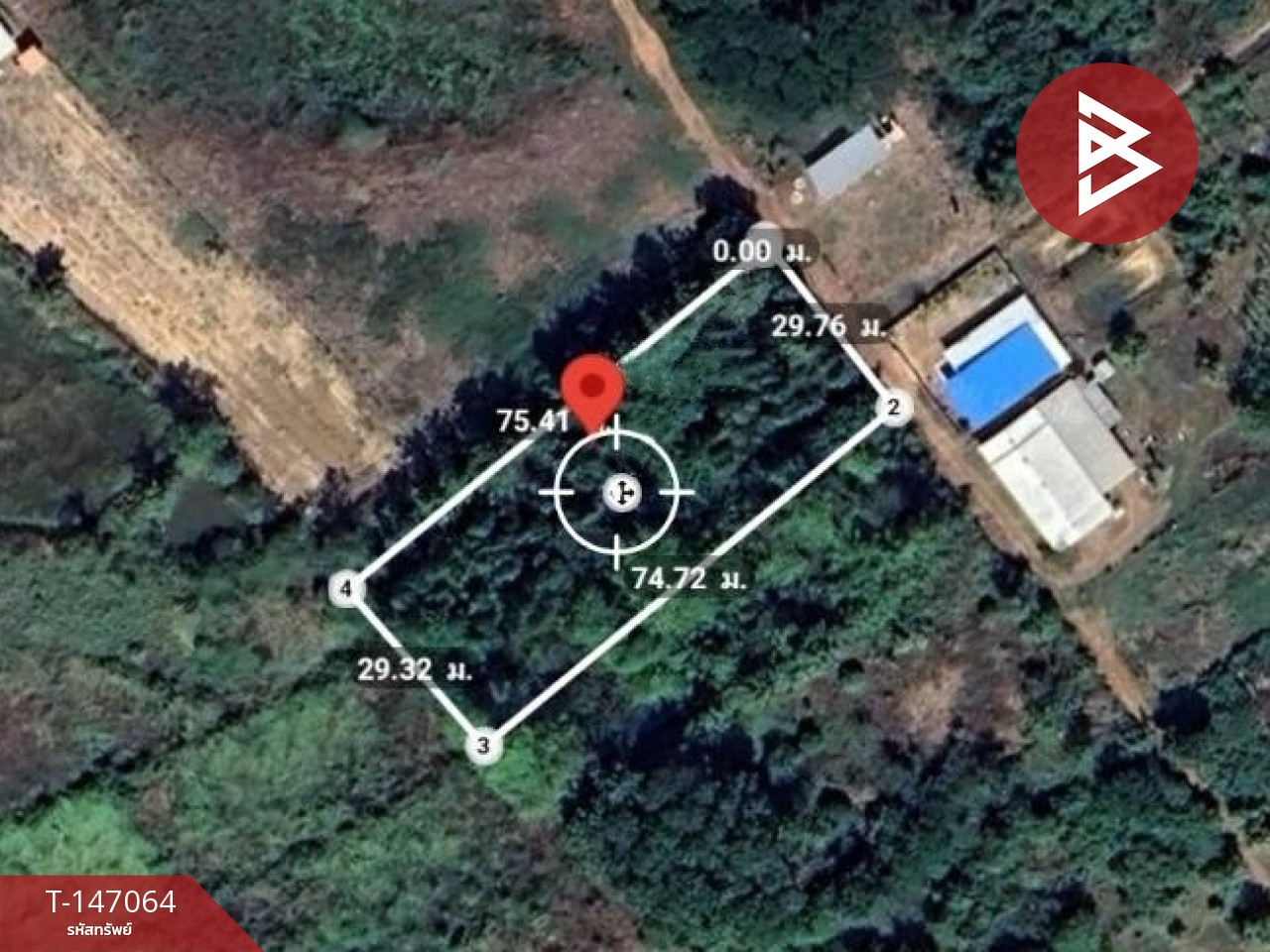 ขายที่ดิน เนื้อที่ 1 ไร่ 1 งาน 21 ตร.วา โพนพิสัย หนองคาย