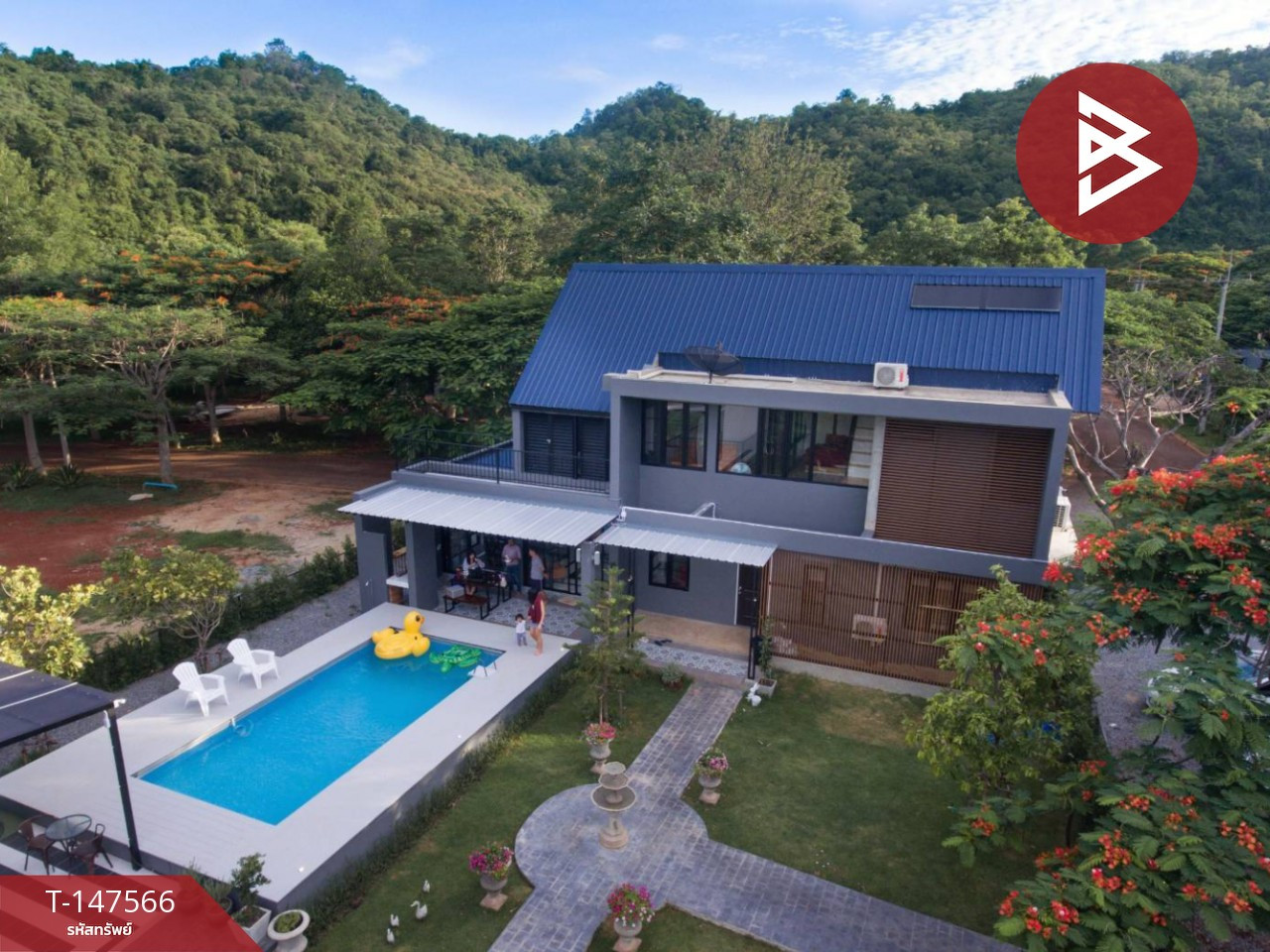 ขายบ้านเดี่ยวตากอากาศ เนื้อที่ 2 งาน 8 ตารางวา อ.ปากช่อง นครราชสีมา