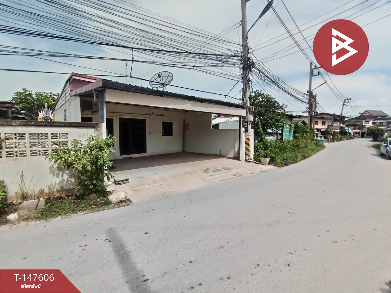 ขายบ้านเดี่ยวติดถนน เนื้อที่ 25 ตร.วา บ้านโป่ง ราชบุรี