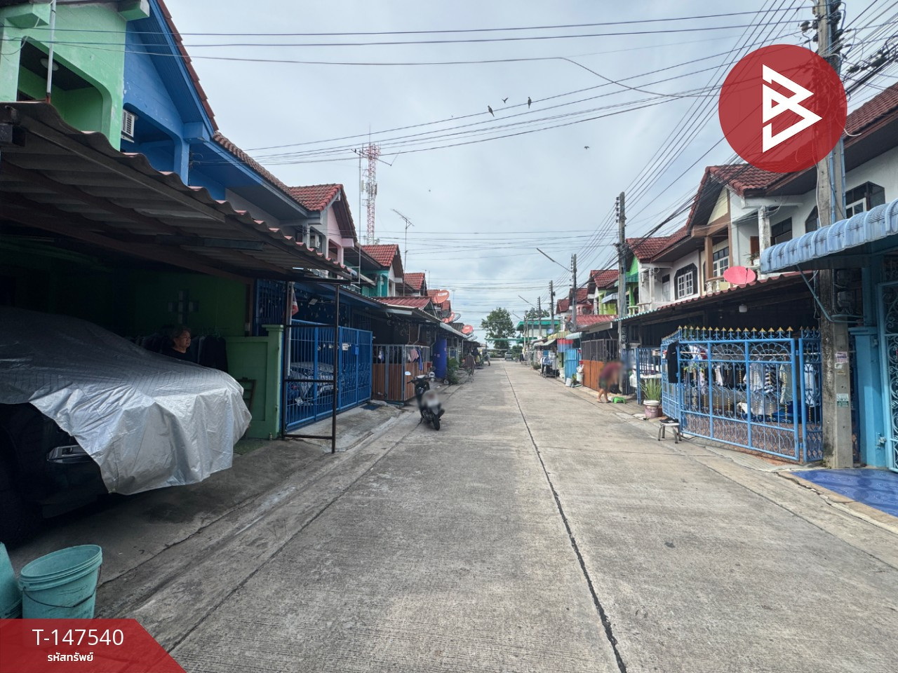 ขายทาวน์เฮ้าส์ หมู่บ้านบูรพาซิตี้ บางวัว ฉะเชิงเทรา