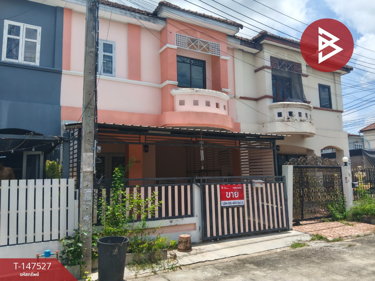 ขายทาวน์เฮ้าส์ หมู่บ้านนันทิชา3/8 บ้านกล้วย-ไทรน้อย นนทบุรี