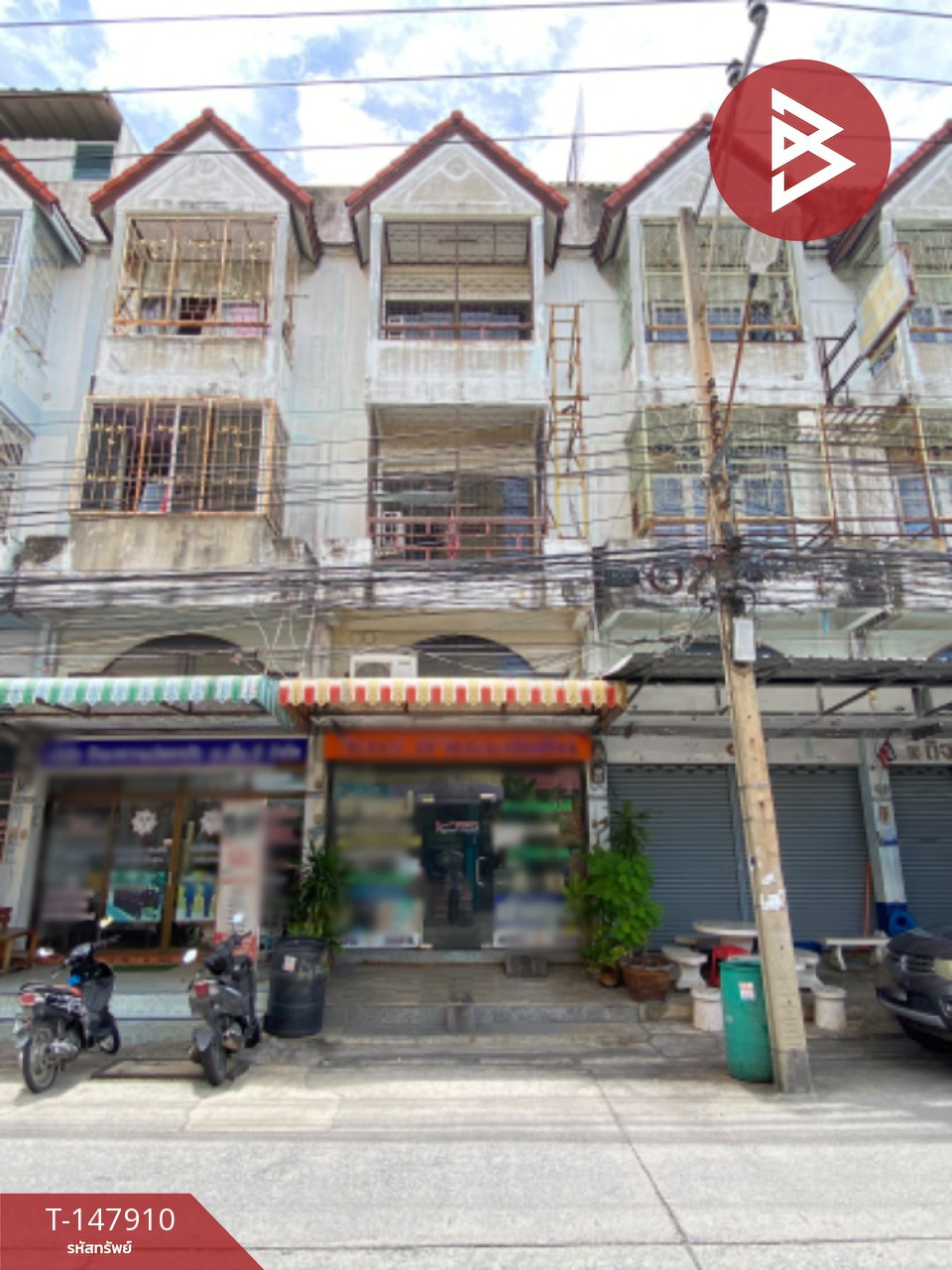 ขายอาคารพาณิชย์ ซ.เทศบาลบางปู47 ท้ายบ้าน สมุทรปราการ