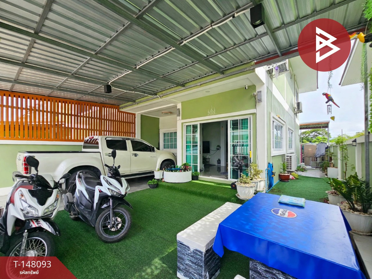 ขายบ้านแฝด หมู่บ้านคันทรี วิลเลจ 9 (Country Village 9) ศรีราชา ชลบุรี