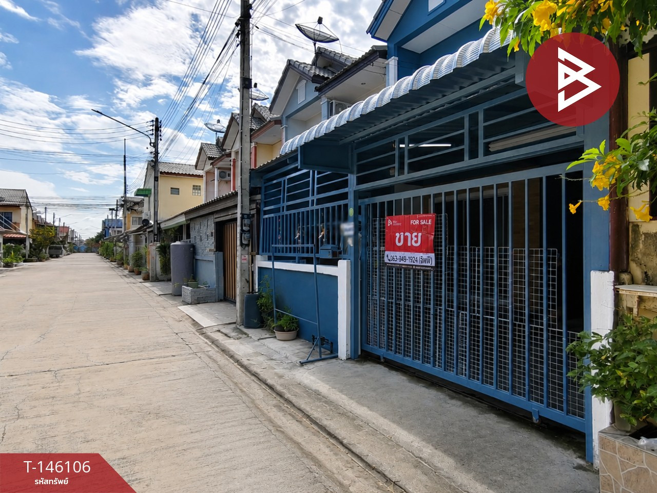 ขายทาวน์เฮ้าส์ หมู่บ้านมณฑาทิพย์ 2 บางแขม นครปฐม