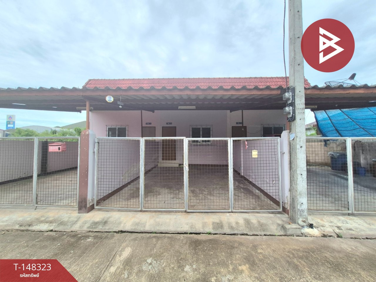 ขายที่ดินพร้อมสิ่งปลูกสร้างบ้านเช่า เนื้อที่ 1 งาน 27 ตร.วา บางขันแตก สมุทรสงคราม
