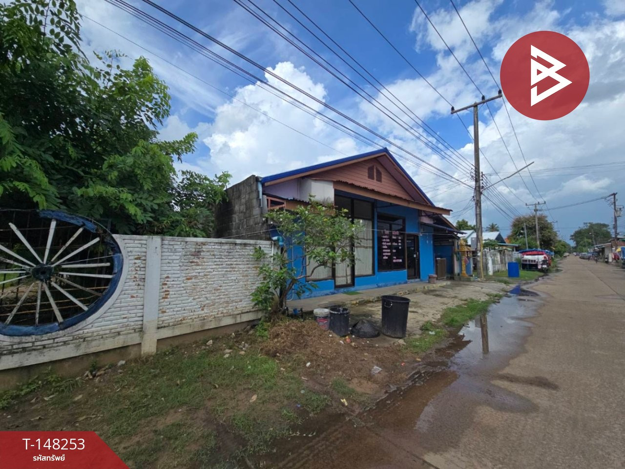 ขายห้องพักชั้นเดียว เนื้อที่ 56.3 ตร.วา โพธิ์ ศรีสะเกษ