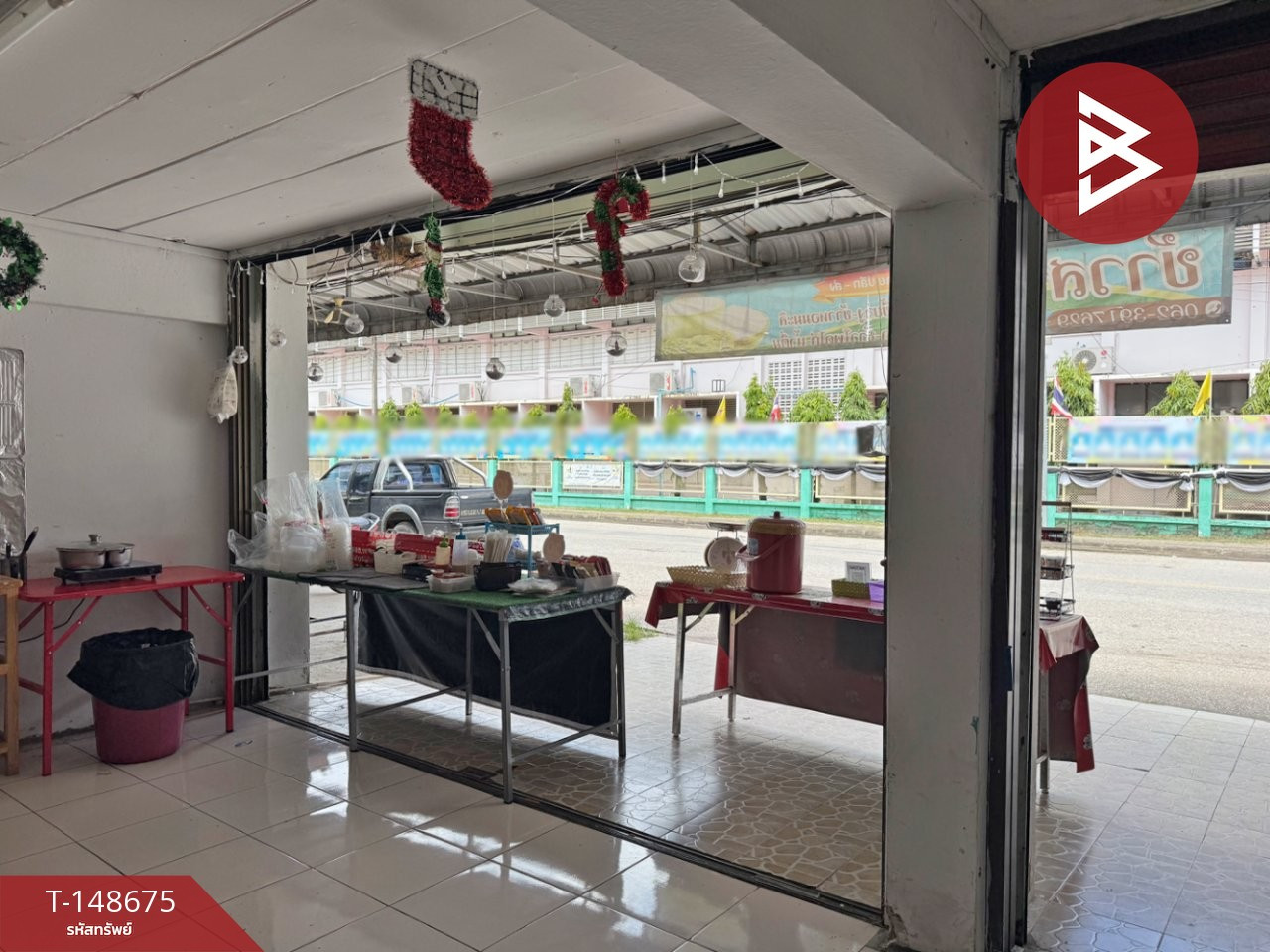 ขายอาคารพาณิชย์ ถ.สนามกีฬา เนื้อที่ 39.1 ตร.วา ในเมือง ลำพูน