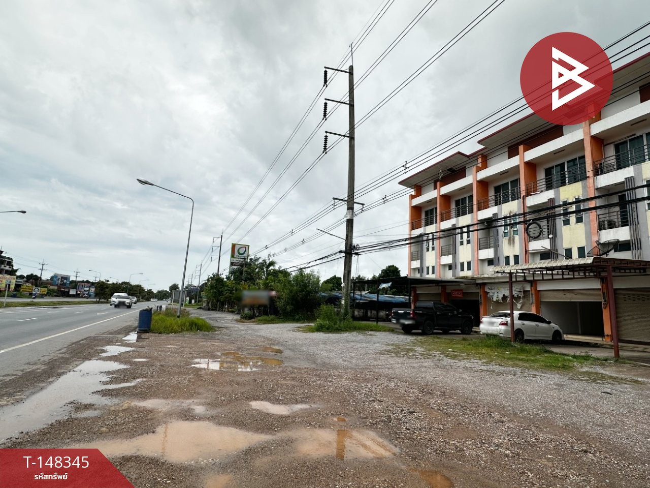 ขายอาคารพาณิชย์ 3 ชั้น เนื้อที่ 18 ตร.วา แกลง ระยอง