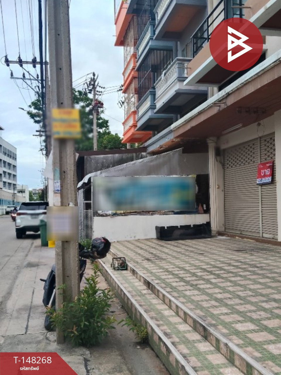 ขายอาคารพาณิชย์ 3 ชั้นครึ่ง เนื้อที่ 16 ตร.วา บางบัวทอง นนทบุรี
