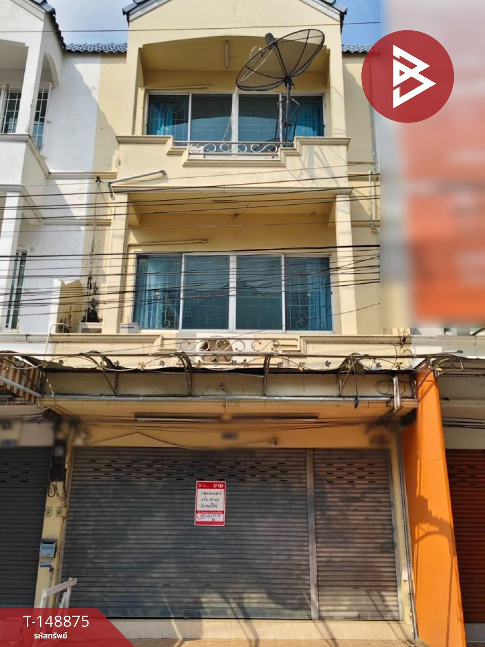 ขายอาคารพาณิชย์ 3 ชั้น เนื้อที่ 18.7 ตร.วา ลำลูกกา ปทุมธานี