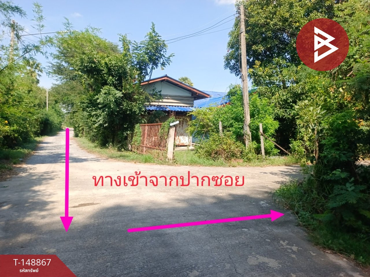 ขายที่ดิน เนื้อที่ 3 งาน 90 ตร.วา สนามชัย สุพรรณบุรี