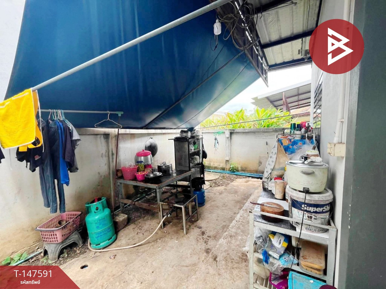 ขายบ้านเดี่ยวพร้อมที่ดิน เนื้อที่ 1 งาน 51.5 ตารางวา ท่ามะกา กาญจนบุรี
