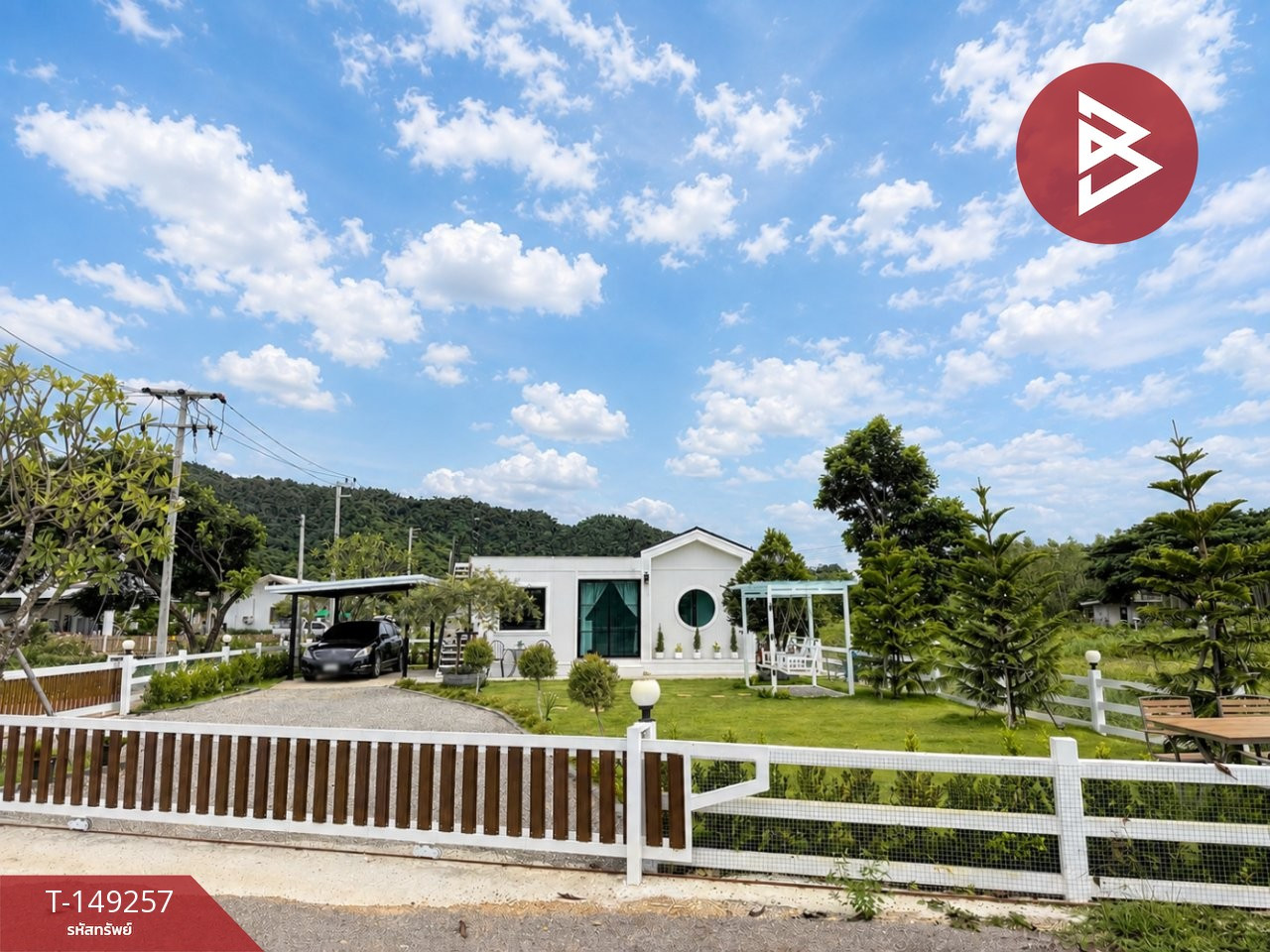 ขายบ้านเดี่ยวพร้อมที่ดิน เนื้อที่ 1 งาน โพธาราม ราชบุรี