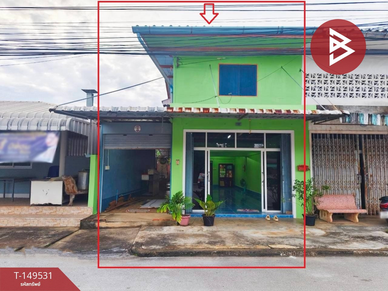 ขายอาคารพาณิชย์ เนื้อที่ 31.7 ตร.วา ขลุง จันทบุรี
