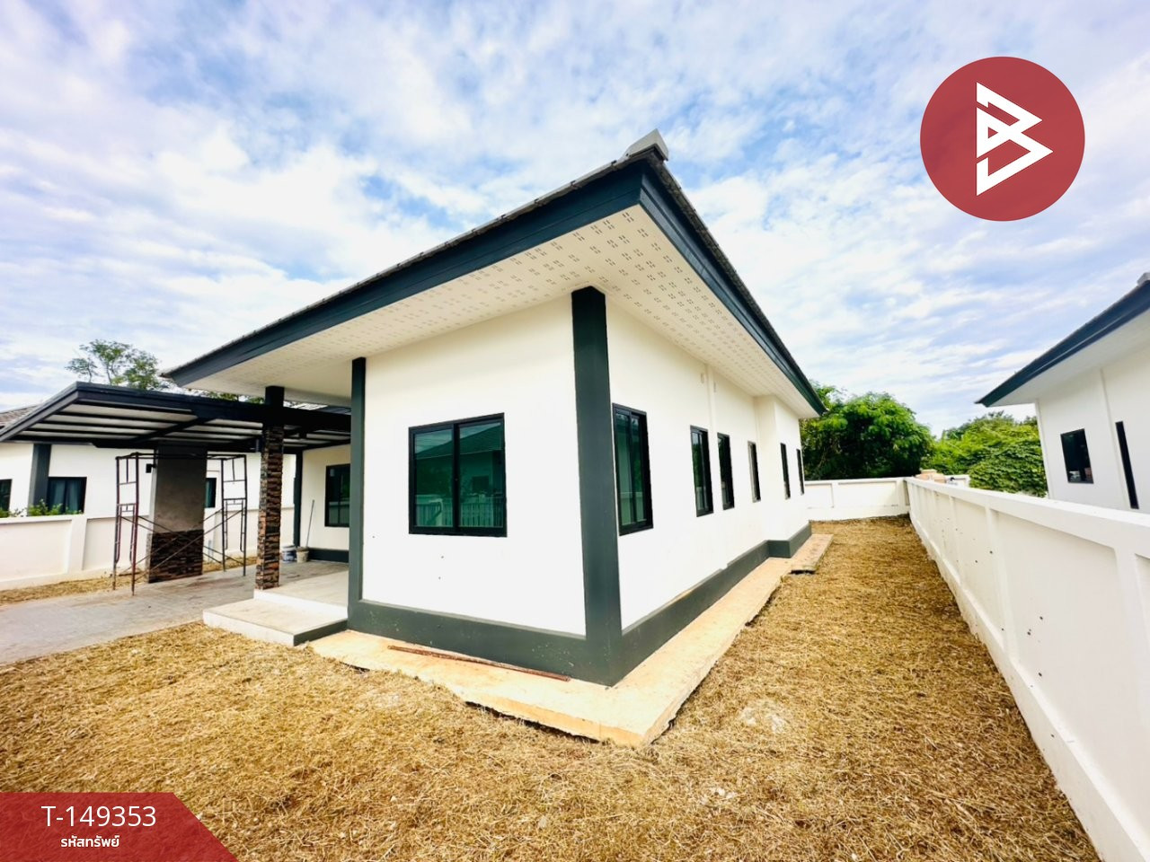 ขายบ้านเดี่ยวชั้นเดียว เนื้อที่ 77.3 ตร.วา หมู่บ้านเฮงเฮงวิลล์ 3 บ้านโป่ง ราชบุรี