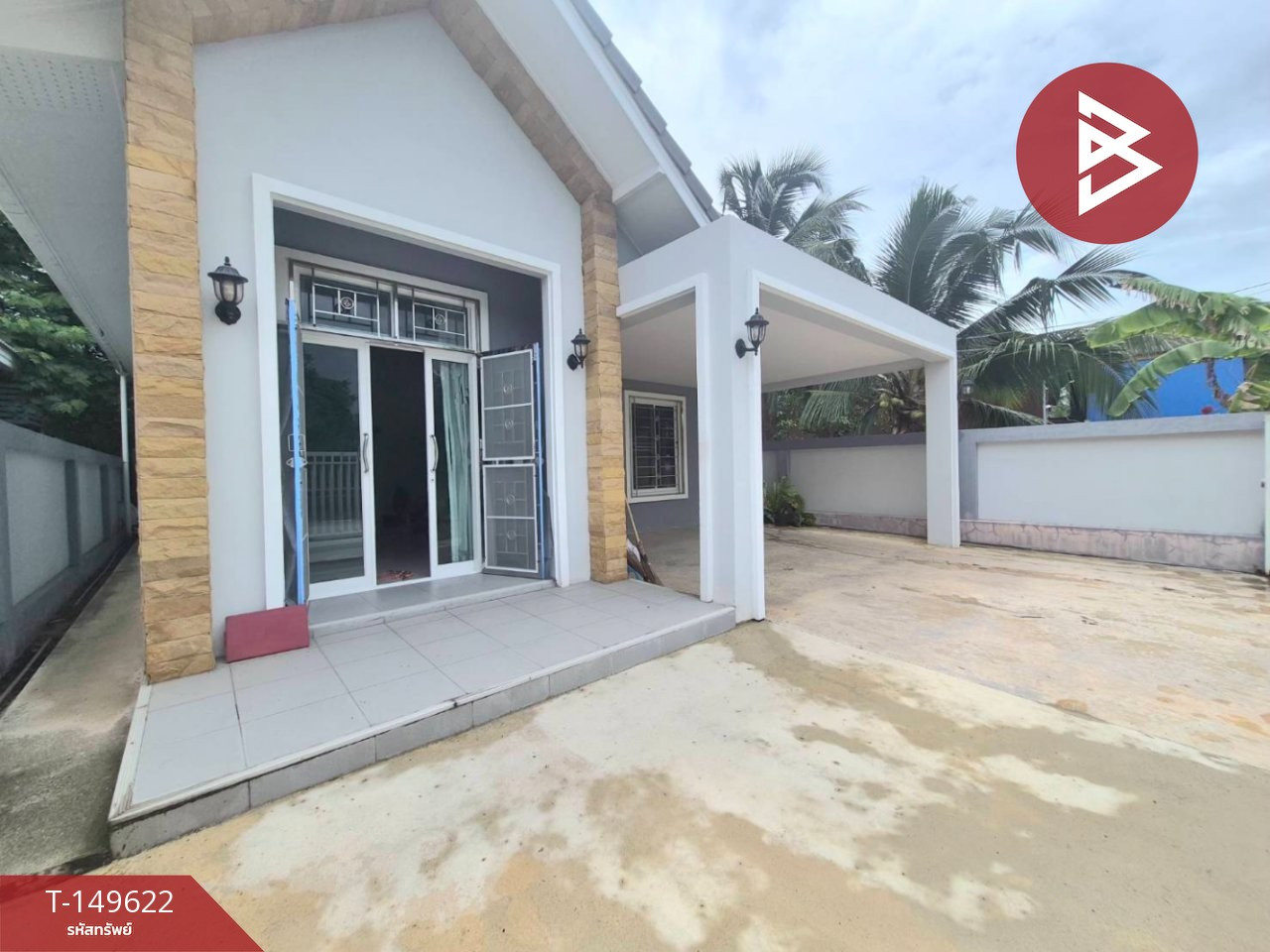 ขายบ้านเดี่ยวหลังริม เนื้อที่ 39.3 ตร.วา ลาดใหญ่ สมุทรสงคราม