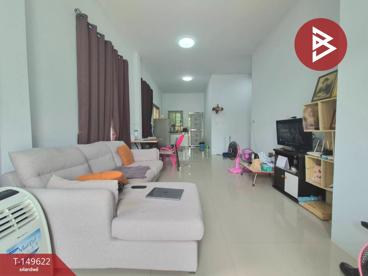 ขายบ้านเดี่ยวหลังริม เนื้อที่ 39.3 ตร.วา ลาดใหญ่ สมุทรสงคราม