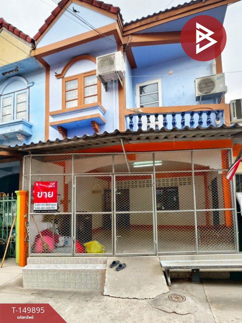 ขายทาวน์เฮ้าส์ 2 ชั้น หลังมุม หมู่บ้านฉัตรทอง ท่าทราย สมุทรสาคร