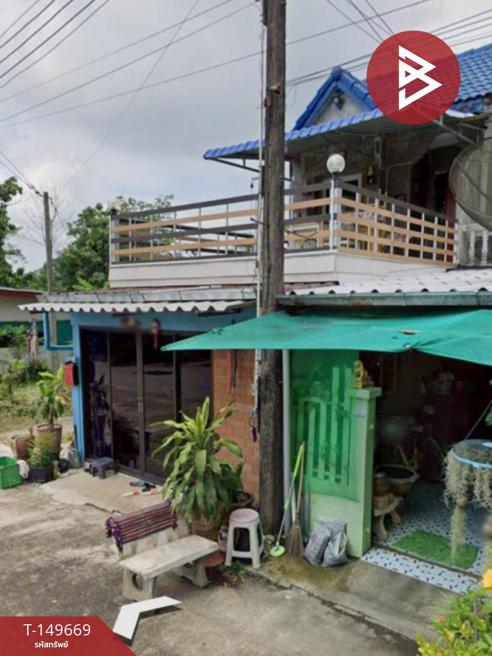 ขายทาวน์เฮ้าส์ 2 ชั้น เนื้อที่ 19 ตร.วา อำเภอบ่อไร่ จังหวัดตราด