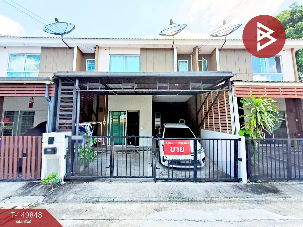 ขายทาวน์เฮ้าส์ หมู่บ้านเดอะคอนเนค เทพารักษ์-เมืองใหม่ (The Connect Teparak-Muang Mai) สมุทรปราการ