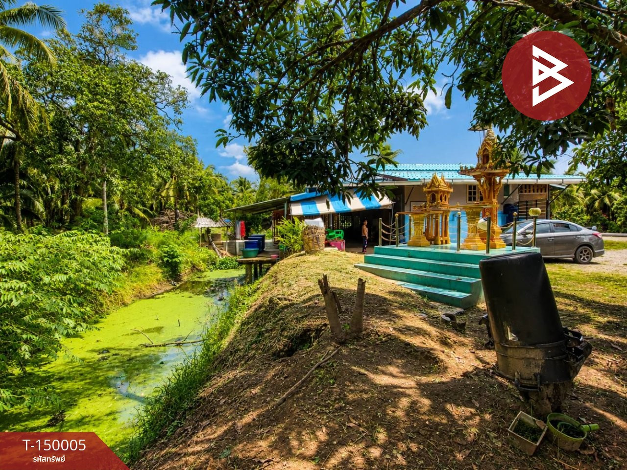 ขายบ้านเดี่ยวพร้อมที่ดิน ต.แพงพวย อ.ดำเนินสะดวก จ.ราชบุรี