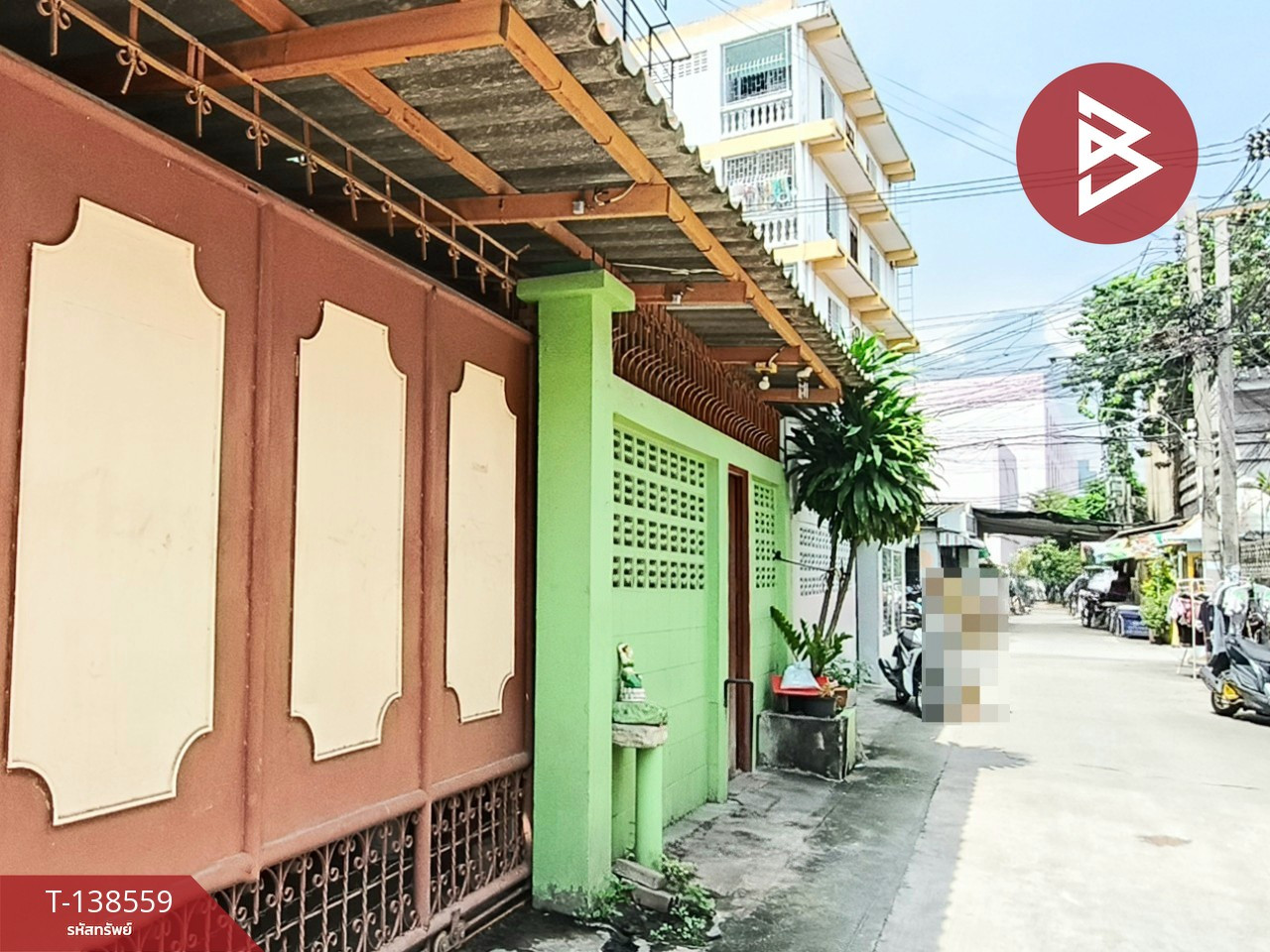 ขายอาคารพาณิชย์พร้อมห้องเช่า เนื้อที่ 62 ตร.วา บางพลัด กรุงเทพมหานคร