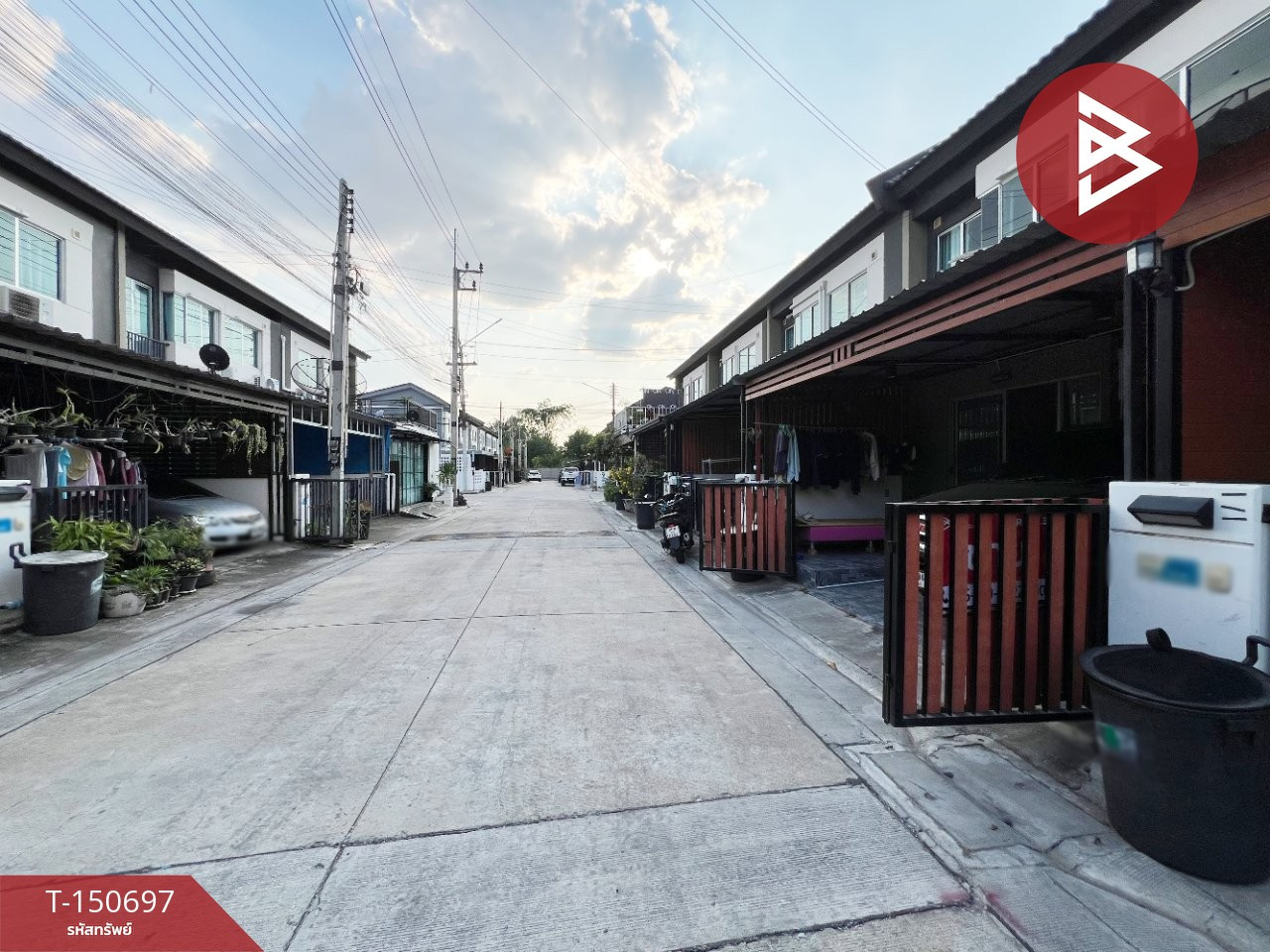 ขายทาวน์เฮ้าส์ หมู่บ้านพฤกษา122 อมตะ-บายพาส (Baan Pruksa122 Amata-By Pass) นาป่า ชลบุรี