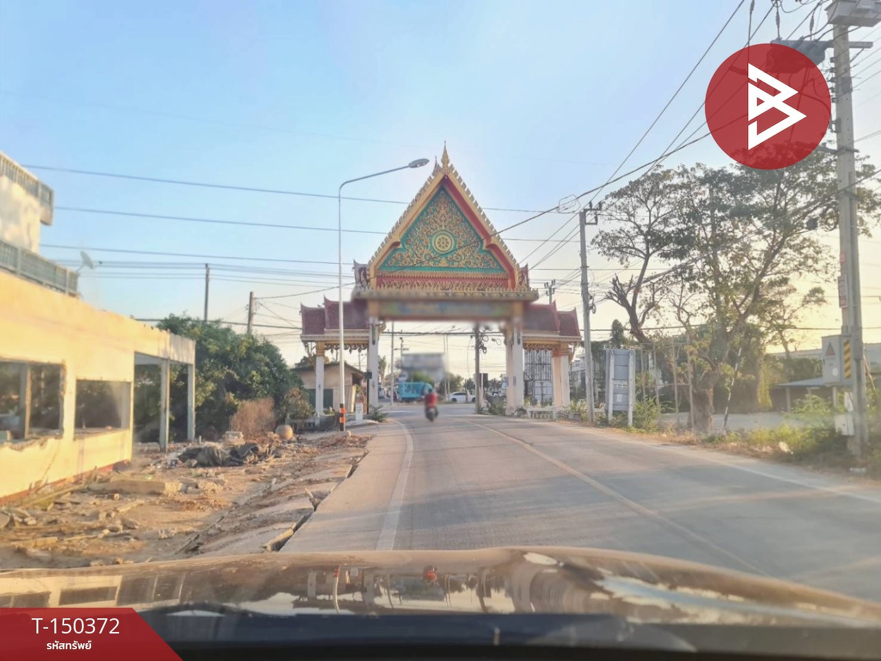 ขายที่ดิน เนื้อที่ 1 งาน ไทรน้อย นนทบุรี ทำเลทอง