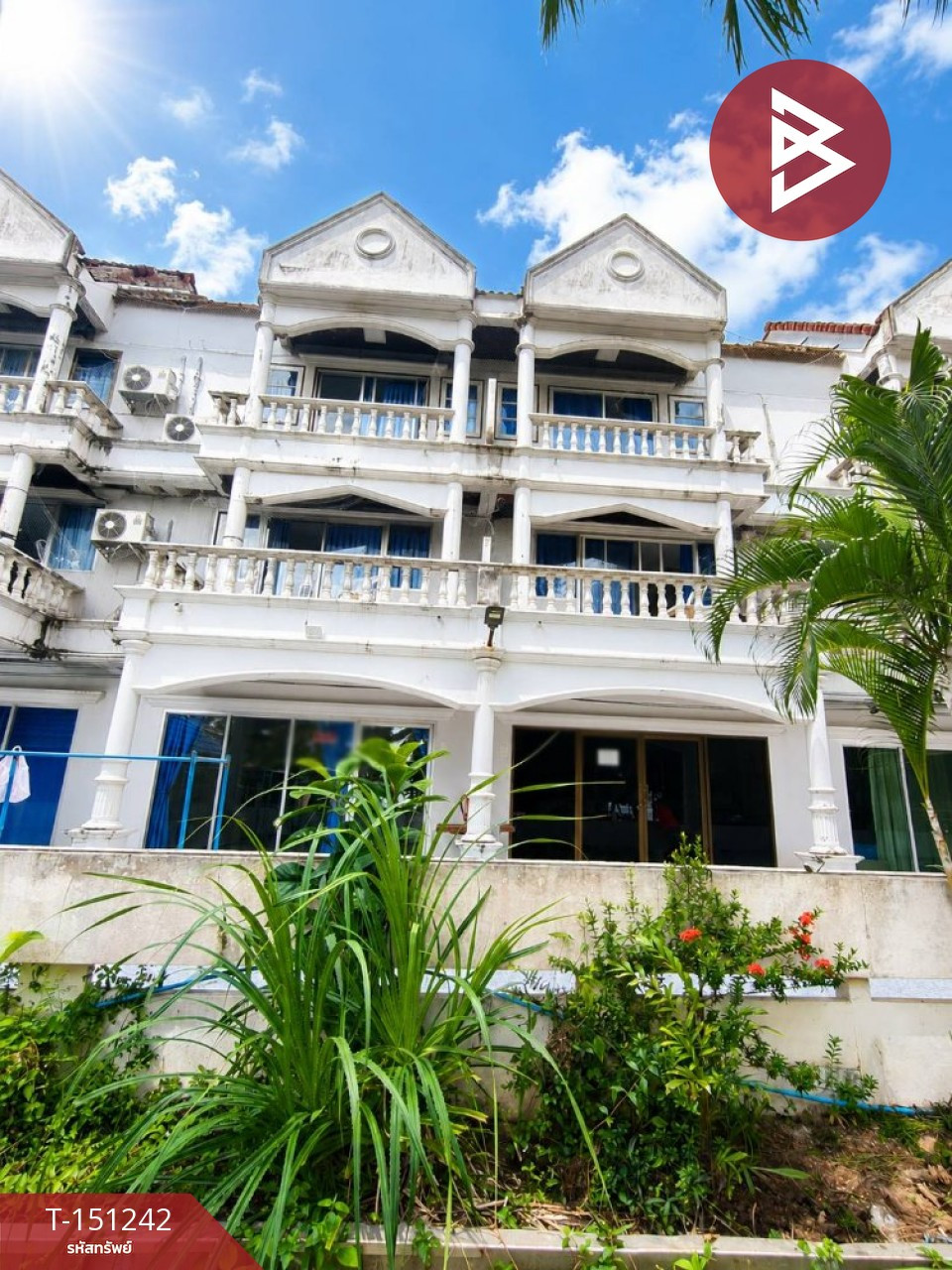 ขายทาวน์เฮ้าส์ 3 ชั้น เนื้อที่ 52 ตร.วา บางสะพานน้อย ประจวบคีรีขันธ์