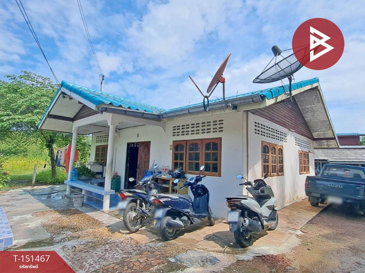 ขายบ้านเดี่ยวพร้อมที่ดิน เนื้อที่ 69 ตร.วา ดำเนินสะดวก ราชบุรี