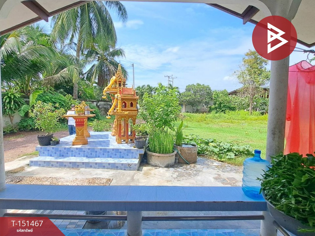 ขายบ้านเดี่ยวพร้อมที่ดิน เนื้อที่ 69 ตร.วา ดำเนินสะดวก ราชบุรี