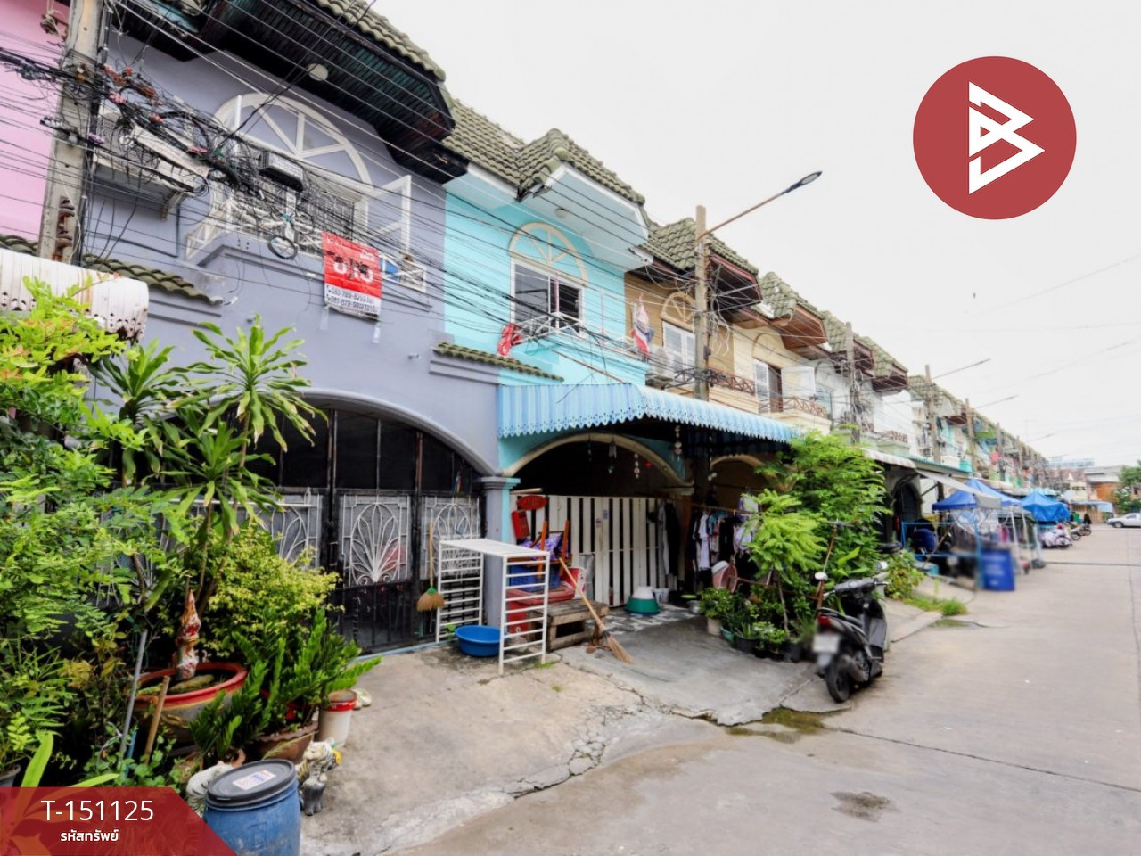ขายทาวน์เฮ้าส์ หมู่บ้านเพชรพรสวรรค์ ท้ายบ้าน สมุทรปราการ