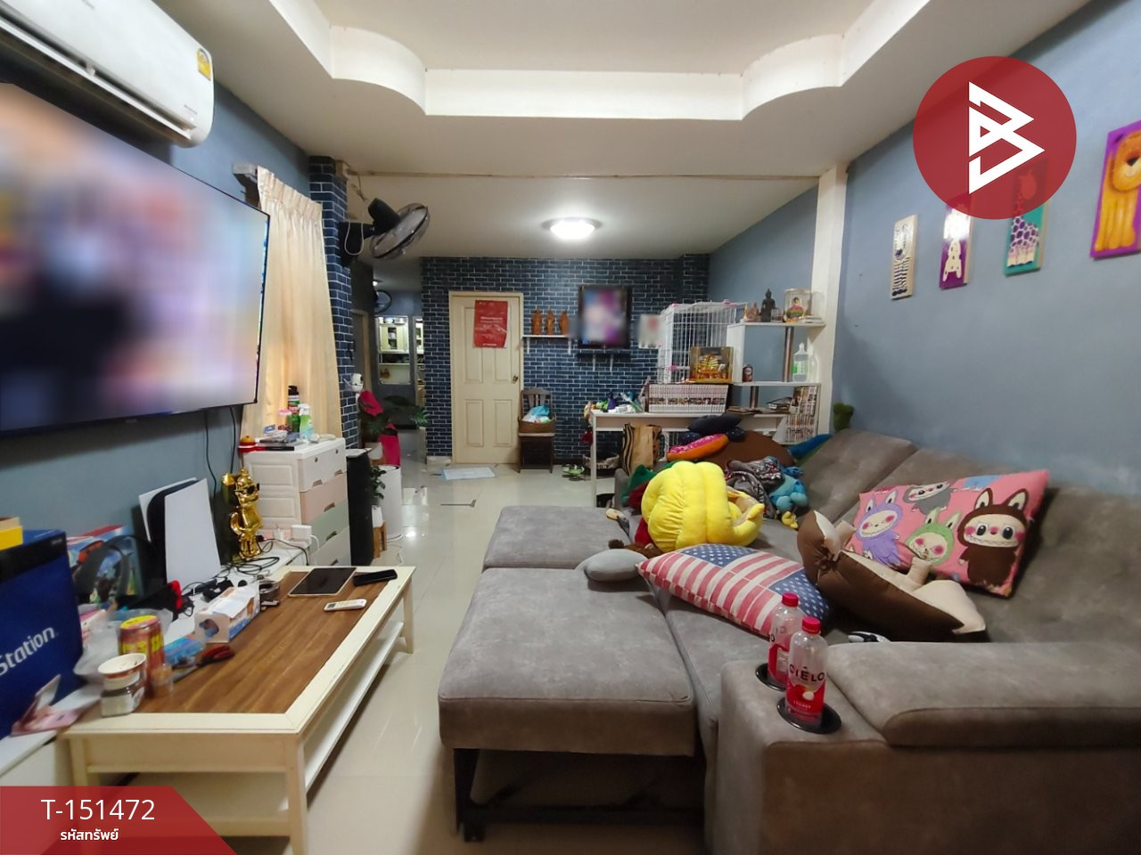ขายทาวน์เฮ้าส์ หมู่บ้านวิเศษสุขนคร สีฟ้า (Wisetsuk Nakhon See Fah) สมุทรสาคร