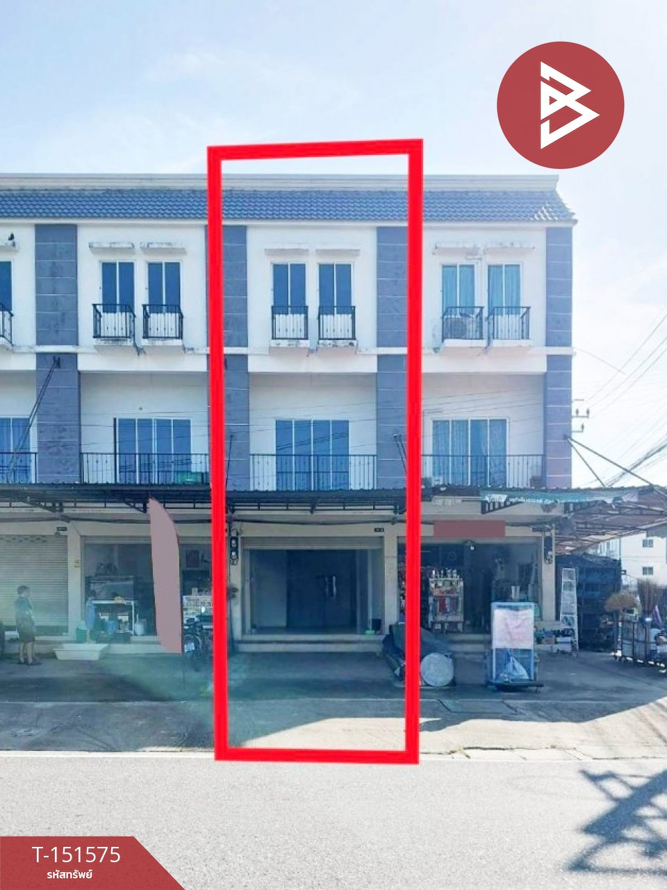 ขายอาคารพาณิชย์ 3 ชั้น เนื้อที่ 23 ตร.วา บางเมือง สมุทรปราการ