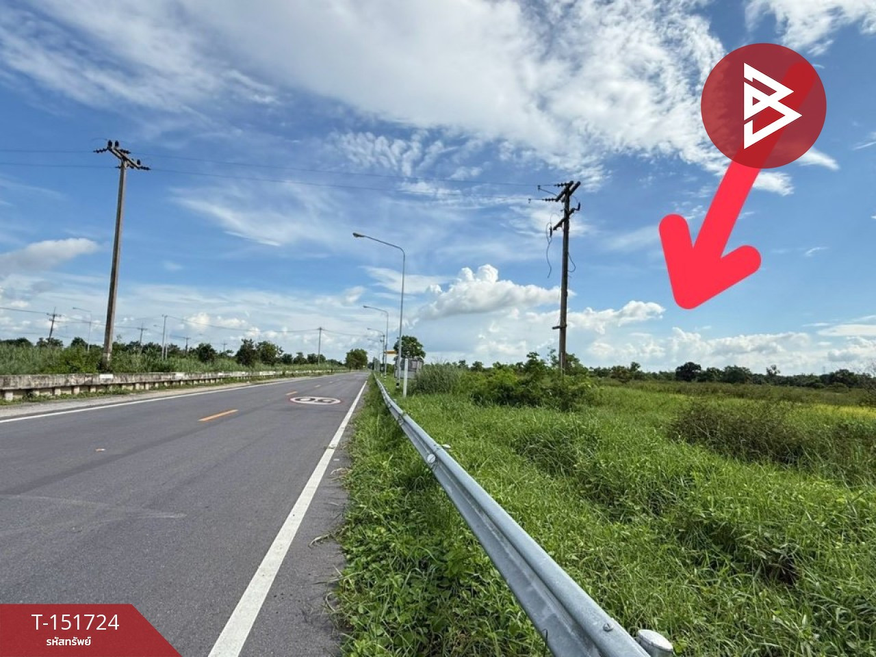 ขายที่ดิน เนื้อที่ 18 ไร่ 2 งาน 7 ตร.วา ธัญบุรี ปทุมธานี
